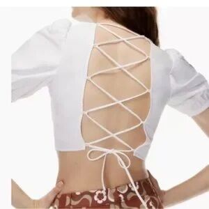 ARITZIA SUN-DEH WHITE TOP